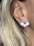 זוג עגילי גאיה  | Gaia earrings
