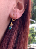 עגיל S סטרינג קיוב | S string cube earring<br>