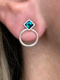 B עגיל רינג  | Ring B Earrings