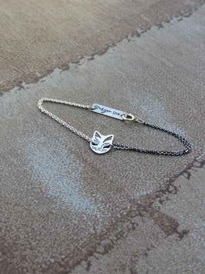 צמיד חתול מיניאטורי | Miniature Cat Bracelet