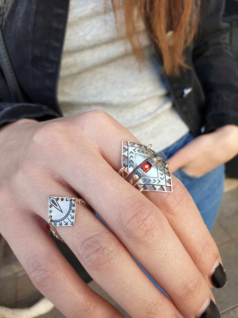טבעת מיני אינדי |  Indie Mini Ring