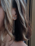 עגיל משי | Silk earring
