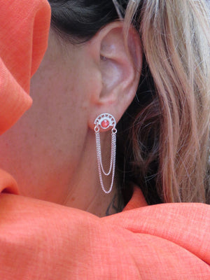 עגיל מונסאן נייט | Monsoon night Earring