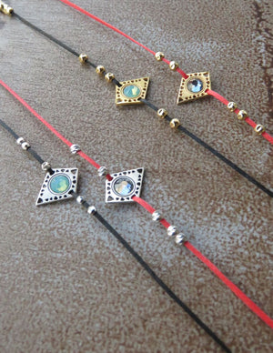 צמיד סטרינג לונה | Luna string bracelet