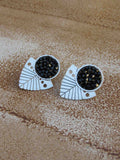 עגילי בלאק טרייב | Black Tribe Earrings