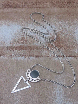 L שרשרת מונסאן | Moon-Sun L Necklace