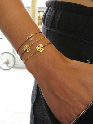 צמיד מיני לב יהלום | Diamond Heart Mini Bracelet