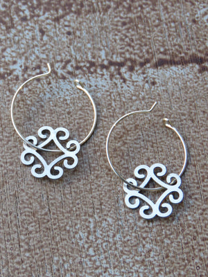 חישוקי ביגל שבטי | Tribal Bigel Hoops