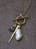 שרשרת לוק פרל | Pearl lock necklace