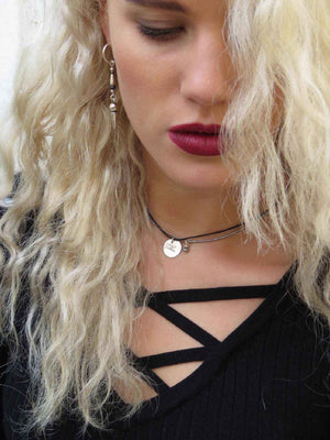 שרשרת סטרינג לטר | Letter String Necklace