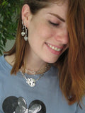 שרשרת ענק גולגולת בת | Giant necklace skull girl