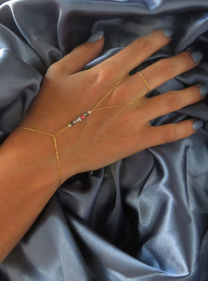 צמיד טבעת איזבל | Isabel ring bracelet