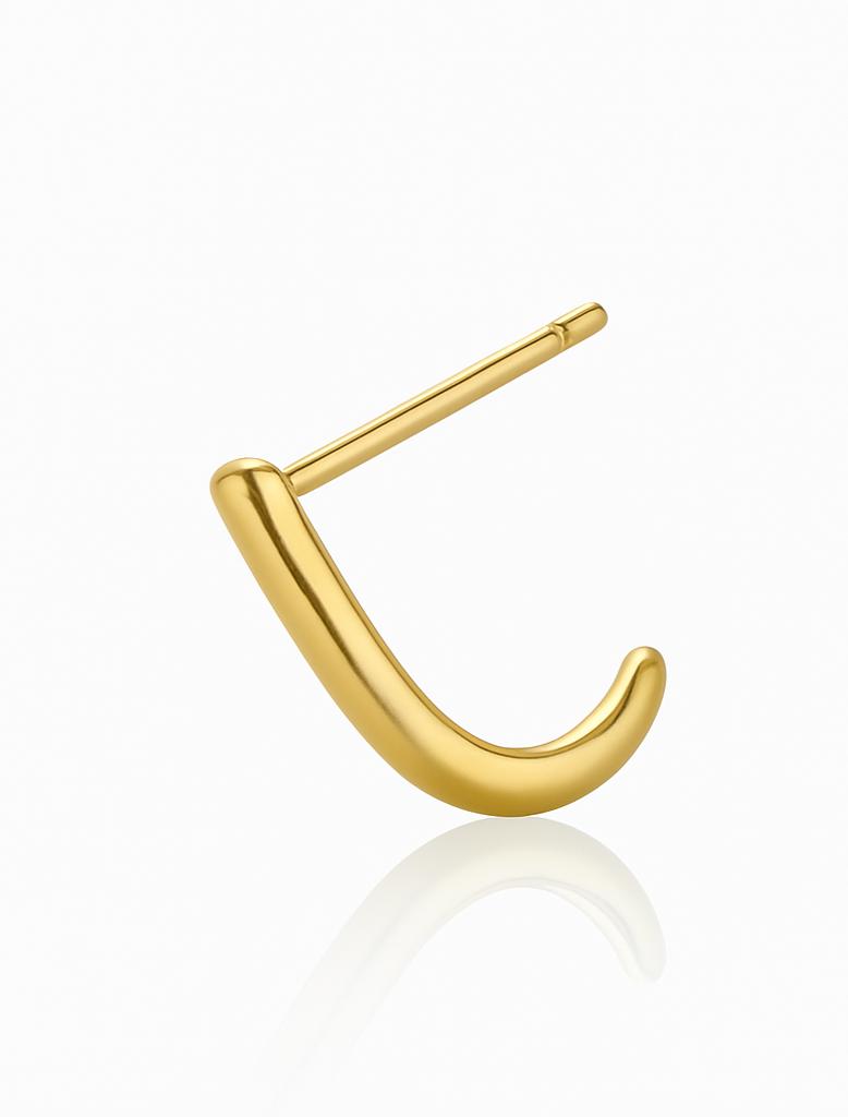 האג עגול |  Circle Hug Earring