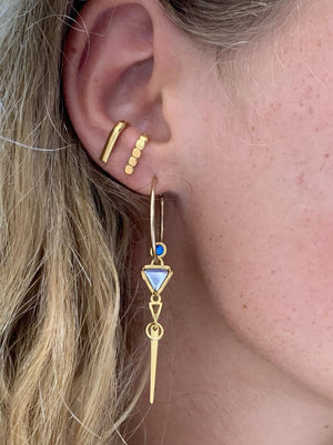 האג עגול |  Circle Hug Earring