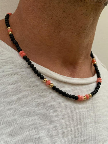 שרשרת בלאק קורל  | Black Coral Necklace
