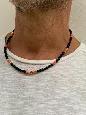 שרשרת בלאק קורל  | Black Coral Necklace