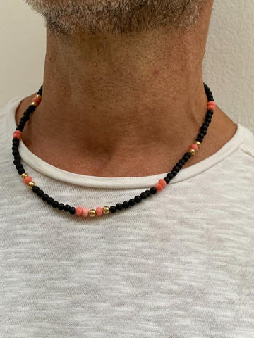 שרשרת בלאק קורל  | Black Coral Necklace