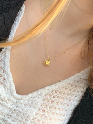 שרשרת מטבע מיניאטורי | Miniature Coin  Neaclace