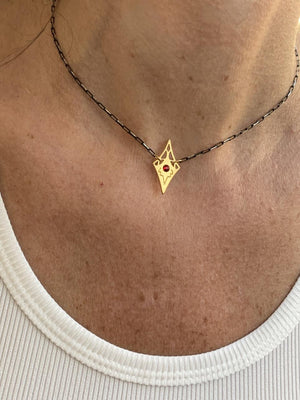 שרשרת צ'וקר מיני לורנו |  Mini Lorno Choker Necklace