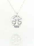 שרשרת גולגולת מיניסקול בן בייסיק | Basic Boy Mini Skull Necklace