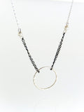 שרשרת עיגול חלול | Hollow Circle Necklace