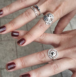 טבעת גולגולת בת M | Girl Skull M Ring