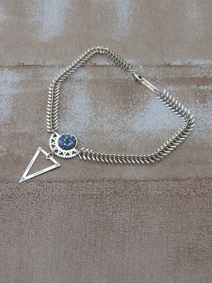 שרשרת ענק צ'וקר מונסאן | Moon Sun Huge Choker Necklace
