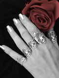 טבעת גולגולת בת M | Girl Skull M Ring