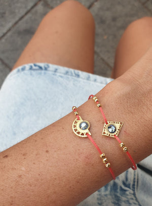 צמיד סטרינג לונה | Luna string bracelet