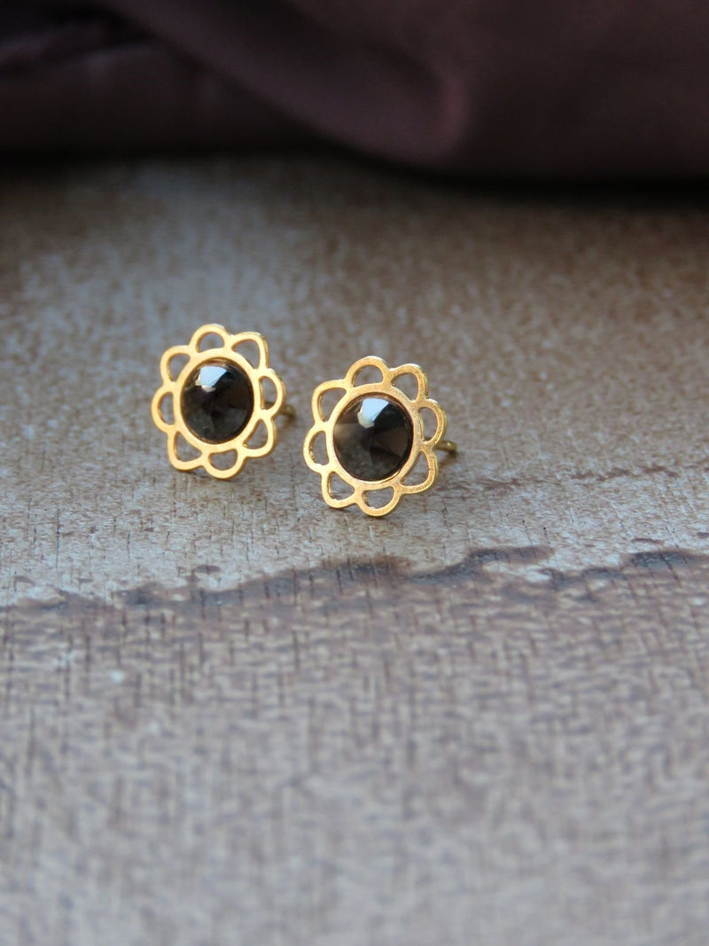 עגילי פרח | Flower Earrings