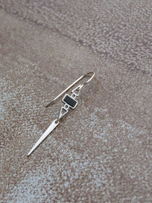 עגיל לגו מלבן בייסיק | Lego rectangle Basic earring