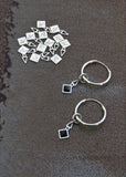 חישוק לגו מעוין | Rhombus Lego Earring