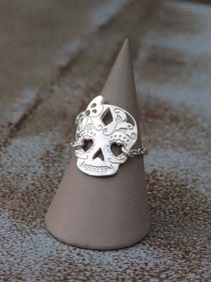 טבעת גולגולת בת M | Girl Skull M Ring