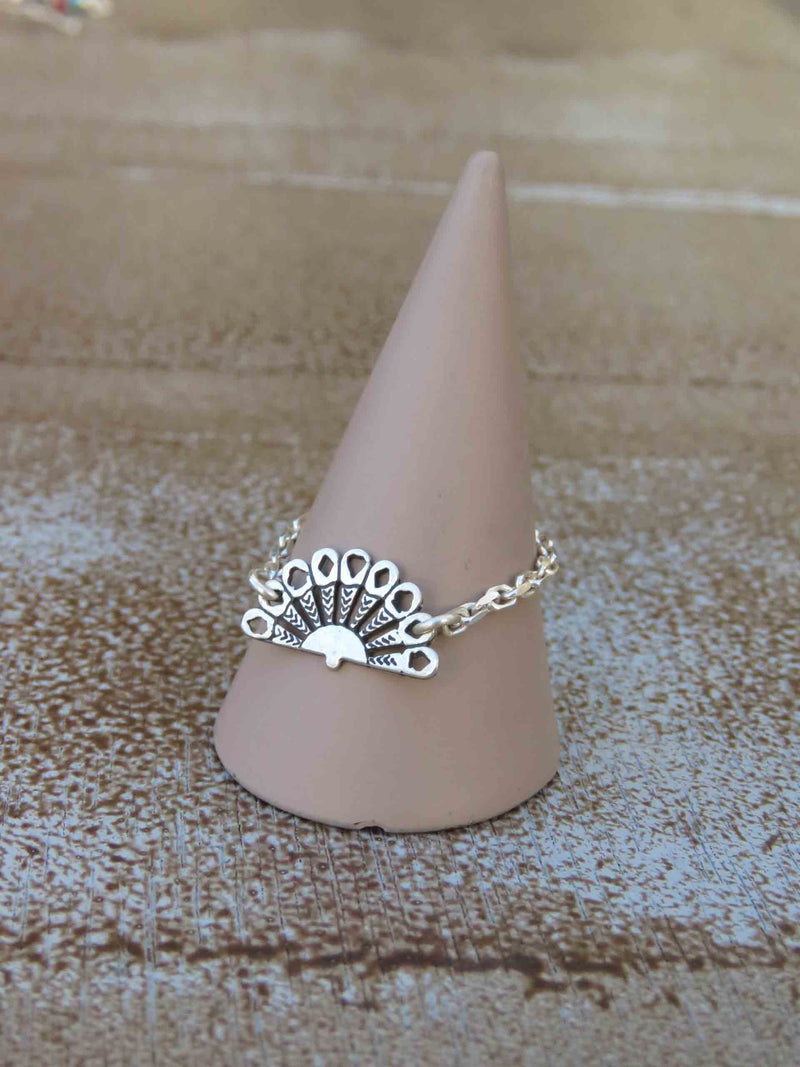 טבעת מיני מניפת קלפים | Card Fan Mini Ring