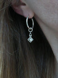 חישוק לגו מעוין | Rhombus Lego Earring