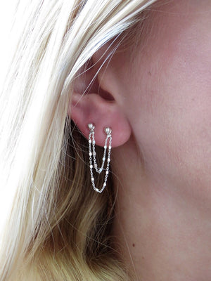 עגיל דאבל בול | Double Bull Earring