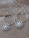 חישוקי פרח החיים   | The Flower of life  Hoops