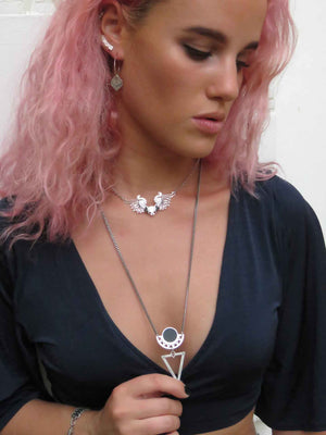 L שרשרת מונסאן | Moon-Sun L Necklace