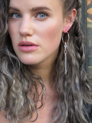 עגיל סאטן | Satin Earring