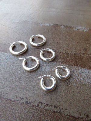 עגילי חישוק טיפאני | Tiffany Hoop Earrings